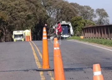 Reducción de calzada en la Ruta Provincial 65 por trabajos en puentes