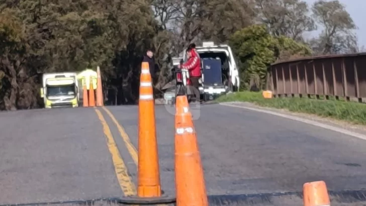 Reducción de calzada en la Ruta Provincial 65 por trabajos en puentes