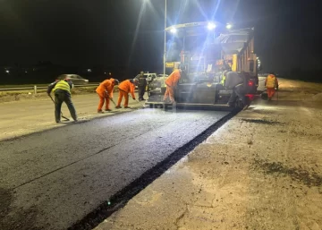 Más de 40% de avance de la obra del tercer carril de la autopista Rosario-Santa Fe