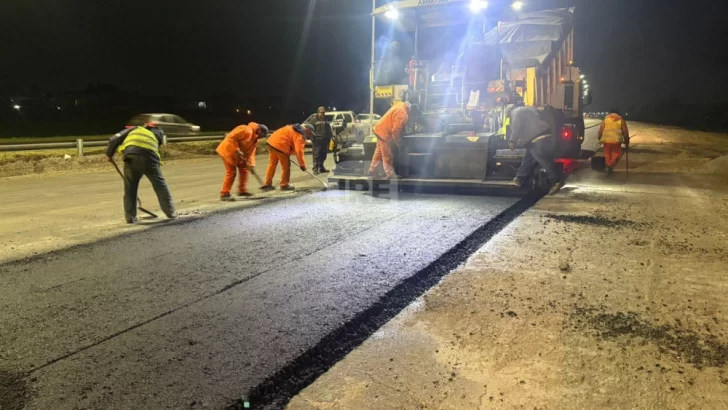 Más de 40% de avance de la obra del tercer carril de la autopista Rosario-Santa Fe