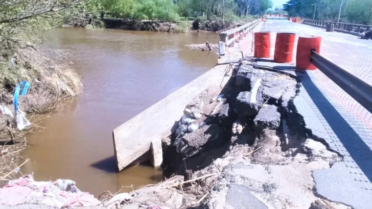Vialidad Nacional iniciará reparaciones en el puente del río Carcarañá sobre la ex RN 9