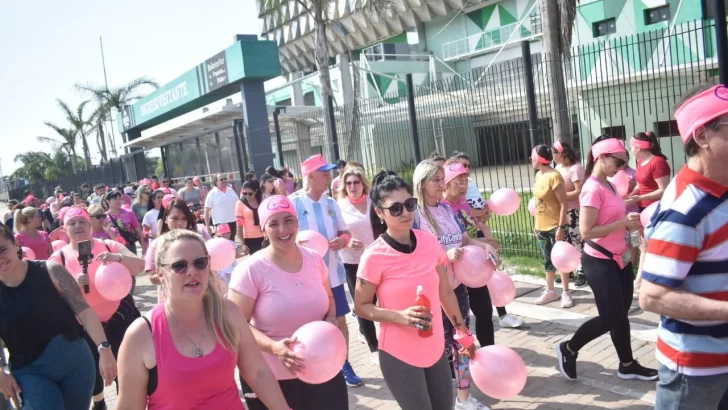 Puerto San Martín tendrá una caminata saludable en el marco de Octubre Rosa
