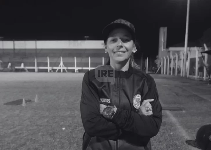 Dolor en el fútbol regional por el fallecimiento de la preparadora física Soledad Piedrabuena