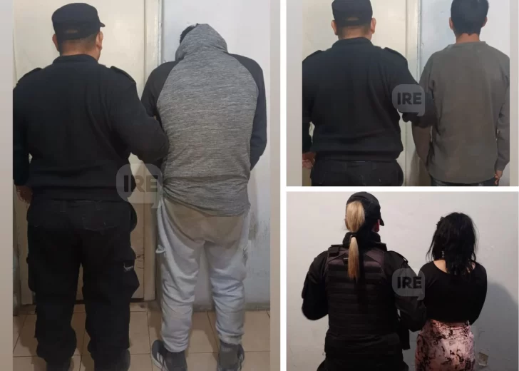Allanamiento en San Lorenzo: Detuvieron a tres personas y secuestraron armas, droga y celulares