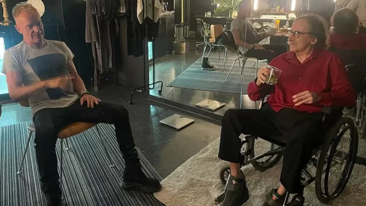 Dos leyendas del rock: Charly García y Sting anunciaron una colaboración musical