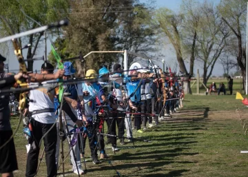 Timbúes fue sede de un destacado torneo de Tiro con Arco en el Polideportivo Comunal