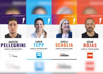Elecciones 2025: Quiénes son los candidatos a Diputados Nacionales por Santa Fe