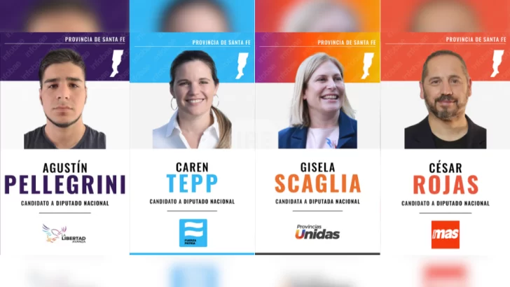 Elecciones 2025: Quiénes son los candidatos a Diputados Nacionales por Santa Fe