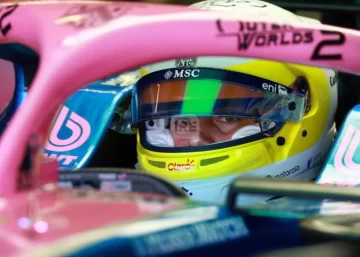 Colapinto no pudo cerrar su vuelta y saldrá desde el fondo en el GP de México