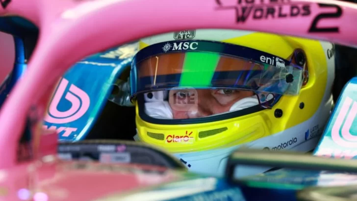 Colapinto no pudo cerrar su vuelta y saldrá desde el fondo en el GP de México