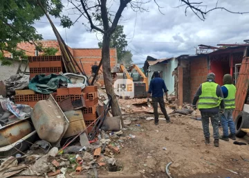 Otro gran golpe al microtráfico en el Cordón Industrial: Demolieron dos búnkers en Puerto