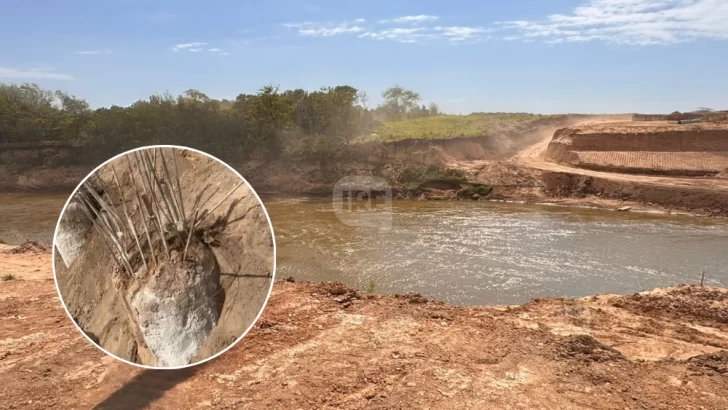 El Desvío Giardino entró en una etapa clave: Levantan un nuevo puente sobre el Carcarañá