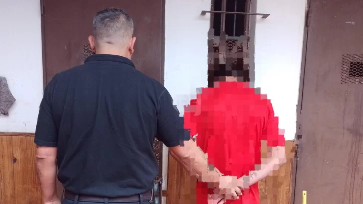 Perdió el control en una discusión y quiso golpear a una policía en Barrancas