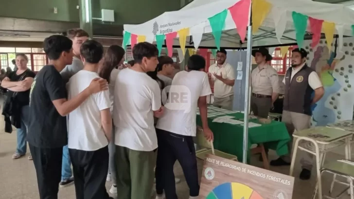 Educación ambiental en acción: El Parque Nacional visitó la Escuela Técnica N° 280