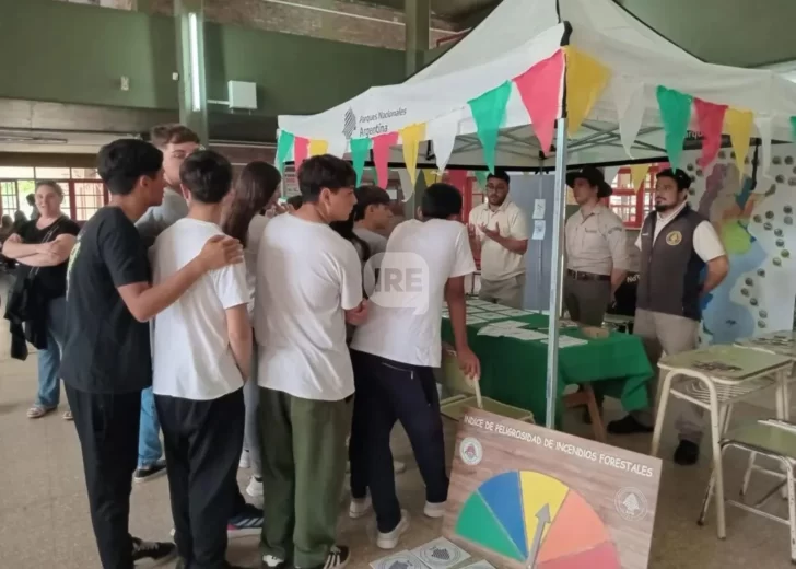 Educación ambiental en acción: El Parque Nacional visitó la Escuela Técnica N° 280