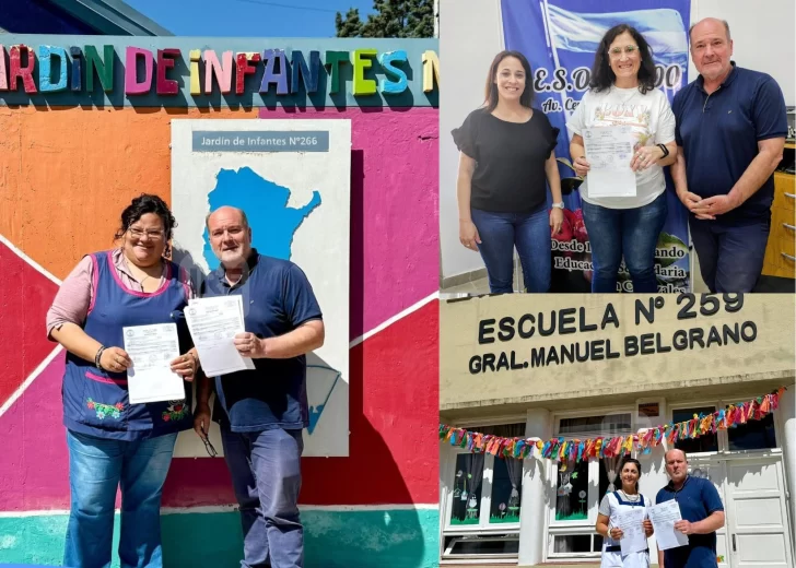 Carrizales apuesta a la educación: Tres escuelas recibieron fondos del FAE