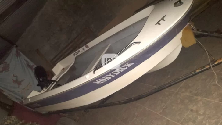 Robaron una lancha en Oliveros y su dueño pide ayuda para encontrarla