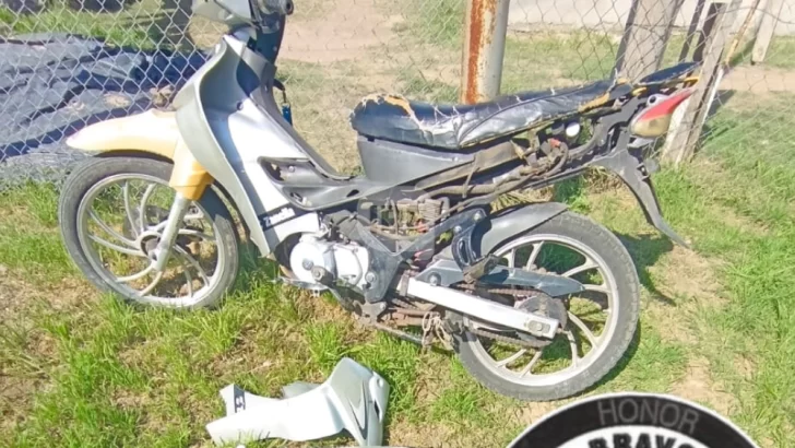Una madre entregó a su hijo tras el robo de una moto en San Lorenzo