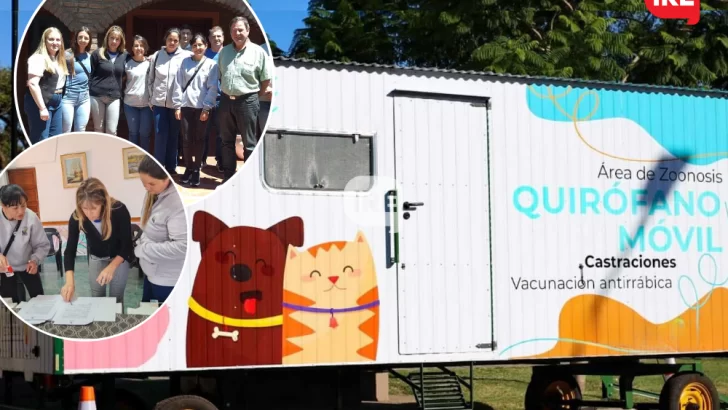 Logro cumplido: Collar Azul tendrá su móvil quirúrgico veterinario