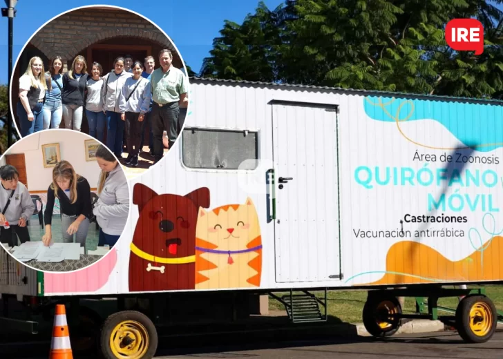 Logro cumplido: Collar Azul tendrá su móvil quirúrgico veterinario