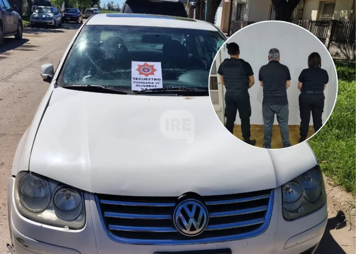 Seguimiento por cámaras y un allanamiento exitoso: Recuperaron en Aldao un auto robado en Oliveros