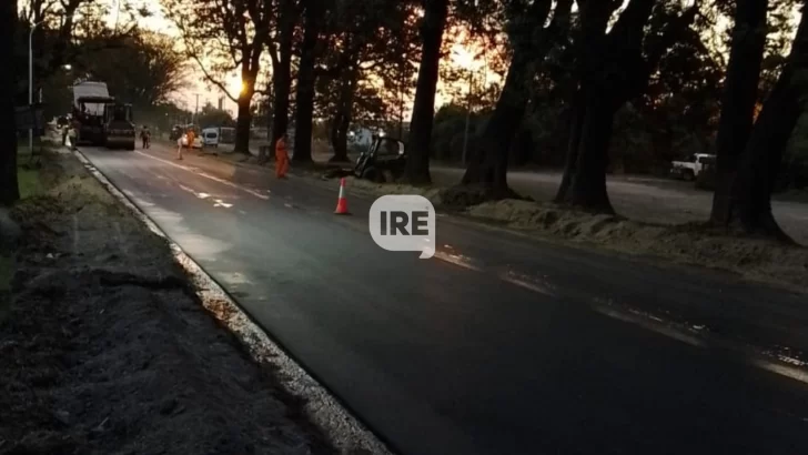 Avanza la repavimentación de la Ruta 65 y mejora el acceso a Monje