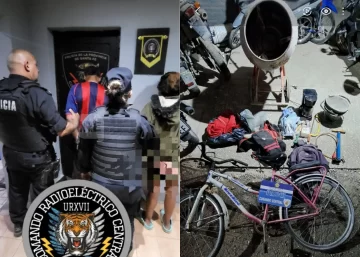 Detuvieron a dos personas en San Lorenzo con objetos robados de una vivienda
