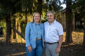 Scaglia y Fiorenza inauguraron aulas nuevas y entregaron 10 millones de pesos a la Escuela Campo Mateo