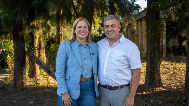 Scaglia y Fiorenza inauguraron aulas nuevas y entregaron 10 millones de pesos a la Escuela Campo Mateo