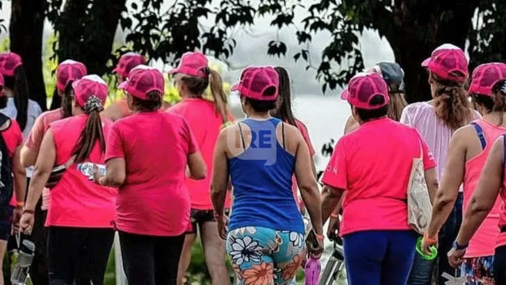 Charlas, caminata y música en el marco de Octubre Rosa en Andino