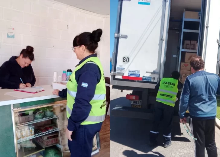 ASSAL Timbúes realizó auditorías a vehículos de transporte de alimentos y comercios locales