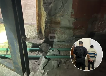 Intentó robar en un comercio, escapó y fue atrapado por la policía en San Lorenzo