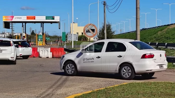 Corte total en el acceso San Lorenzo Centro a la autopista por obras de repavimentación