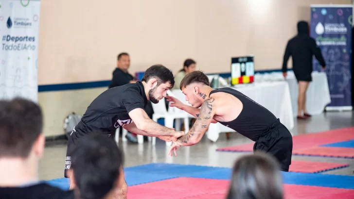Timbúes se llenó de deporte y técnica en la  nueva edición de la “Copa Cana” de Grappling