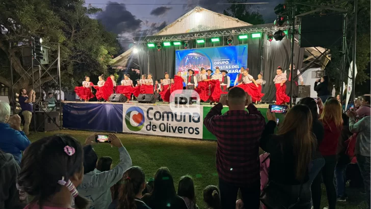 Ballets de toda la región llegan a Oliveros para celebrar el 1° Encuentro de Danzas Folklóricas