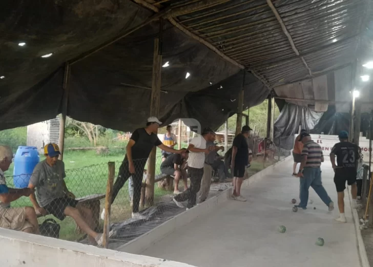 La cancha de bochas “El Monumental” de Oliveros busca renacer con una rifa solidaria
