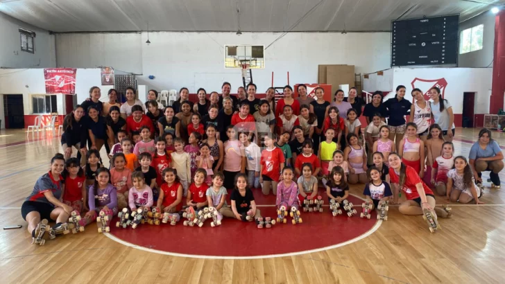 Oliveros vibra: 85 patinadoras de Sp. Belgrano presentarán el festival con una temática colorida