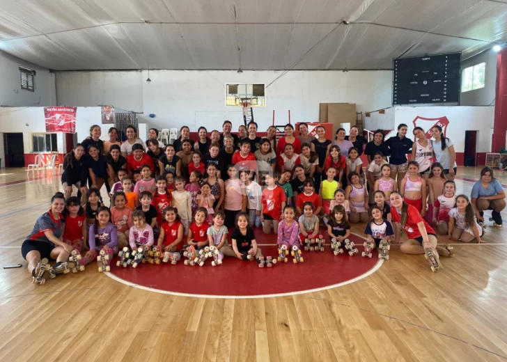 Oliveros vibra: 85 patinadoras de Sp. Belgrano presentarán el festival con una temática colorida