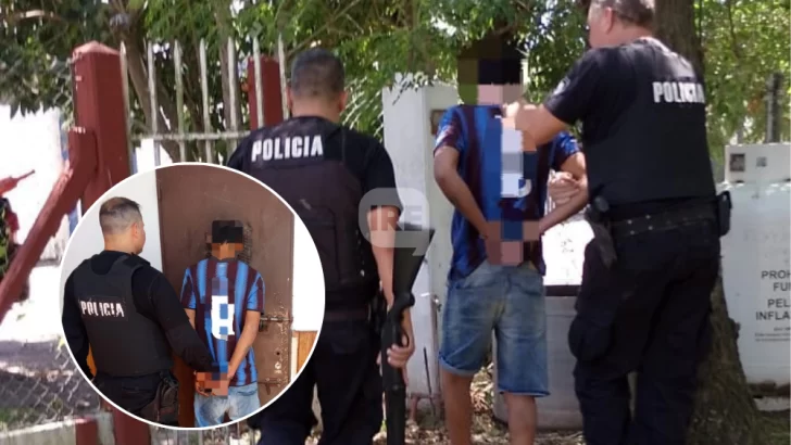 Tras 24 horas de búsqueda, cayó el prófugo que se ocultaba en Puerto Aragón