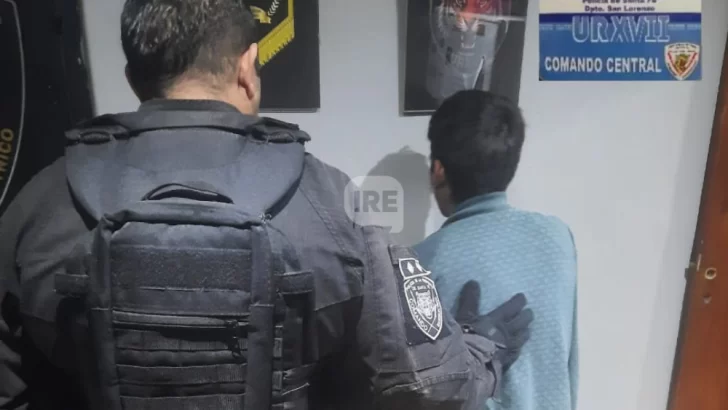 San Lorenzo: Robó en un comercio, escapó y fue detenido minutos después