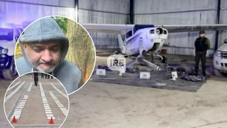 El jefe narco con hangares en Oliveros y Clarke fue detenido con casi una tonelada de cocaína