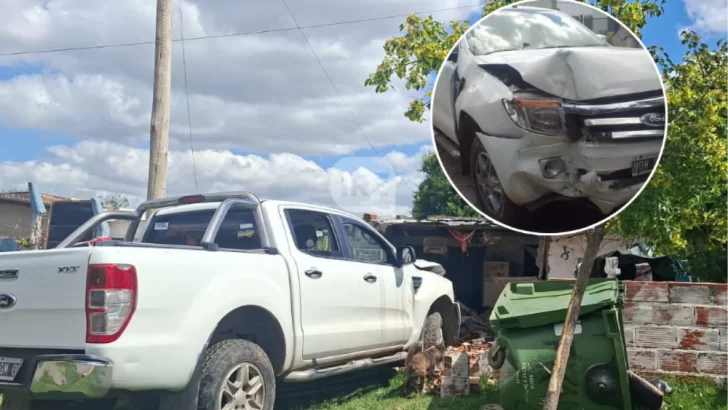 Impacto y contradicciones: Cuatro aprehendidos tras una camioneta que se incrustó en una casa