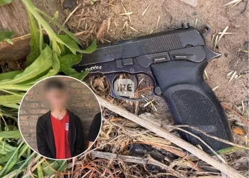 Intento de homicidio en Puerto San Martín: Un detenido, un arma secuestrada y una víctima de 19 años