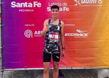 Un corredor de Puerto se quedó con el primer puesto en los 10K de la Maratón Copa Santa Fe
