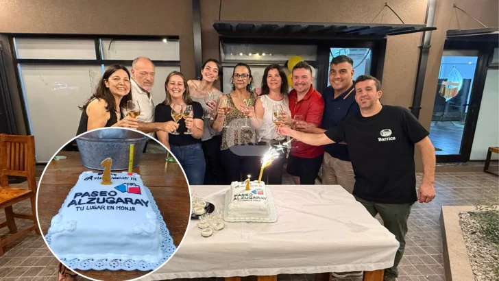 Fiesta en Monje: El Paseo Alzugaray festejó su primer aniversario con una tarde de actividades