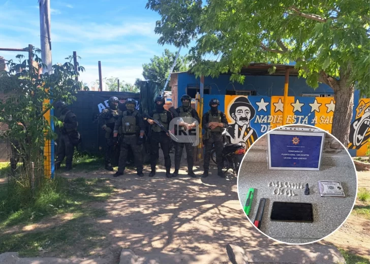 Operativo antidrogas en San Lorenzo: Un detenido y secuestro de sustancias en tres allanamientos simultáneos