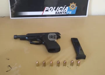 Un vecino de 80 años, investigado por amenazas con arma en Gaboto: Su pistola fue secuestrada