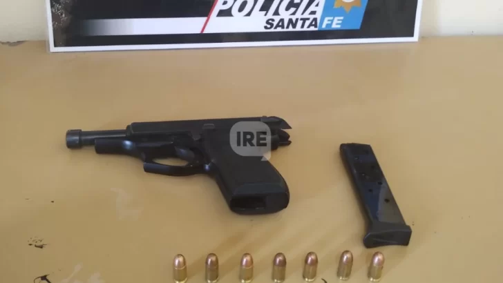 Un vecino de 80 años, investigado por amenazas con arma en Gaboto: Su pistola fue secuestrada