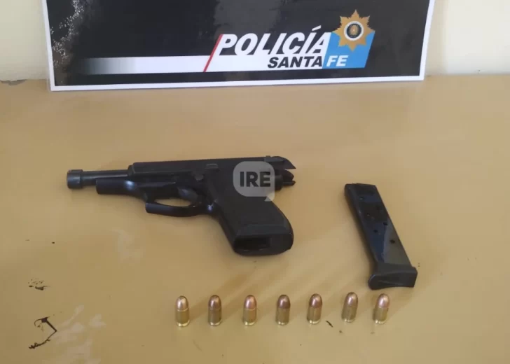 Un vecino de 80 años, investigado por amenazas con arma en Gaboto: Su pistola fue secuestrada