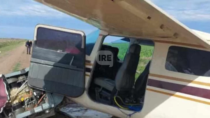 Hallaron una avioneta con cocaína en Arequito e investigan si está vinculada a Brian Bilbao